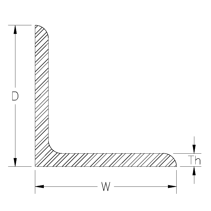 angle cross section