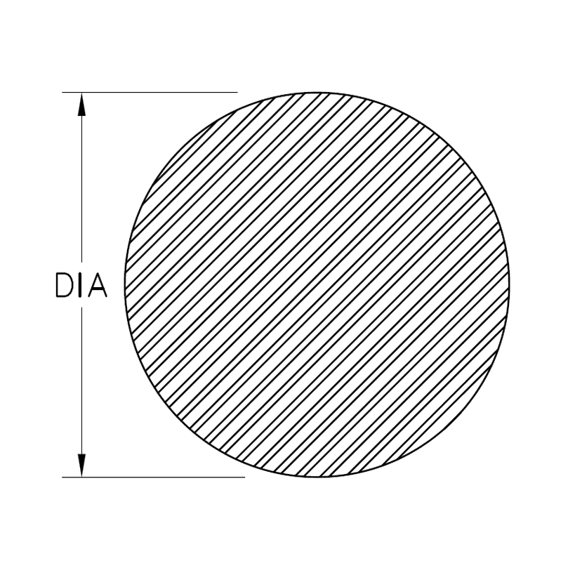 round stock dimensions