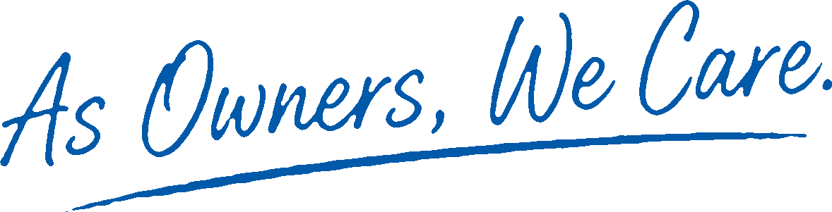 as owners we care